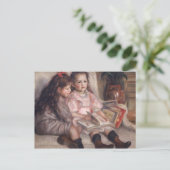 Pierre A Renoir | Kinderen van de Martiale Cailleb Briefkaart (Staand voorkant)