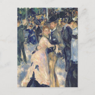 Pierre A Renoir Kol bij de Moulin de la Galette Briefkaart