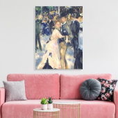 Pierre A Renoir | Kol bij de Moulin de la Galette Canvas Afdruk (Insitu (Woonkamer))