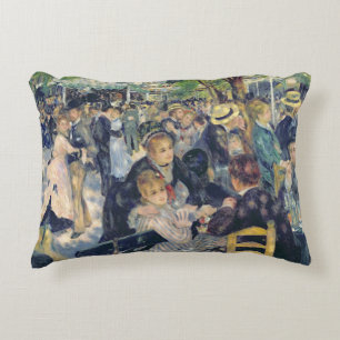 Pierre A Renoir   Kol bij de Moulin de la Galette Decoratief Kussen