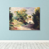 Pierre A Renoir | Landschap bij Cagnes Canvas Afdruk (Insitu (Houten vloer))