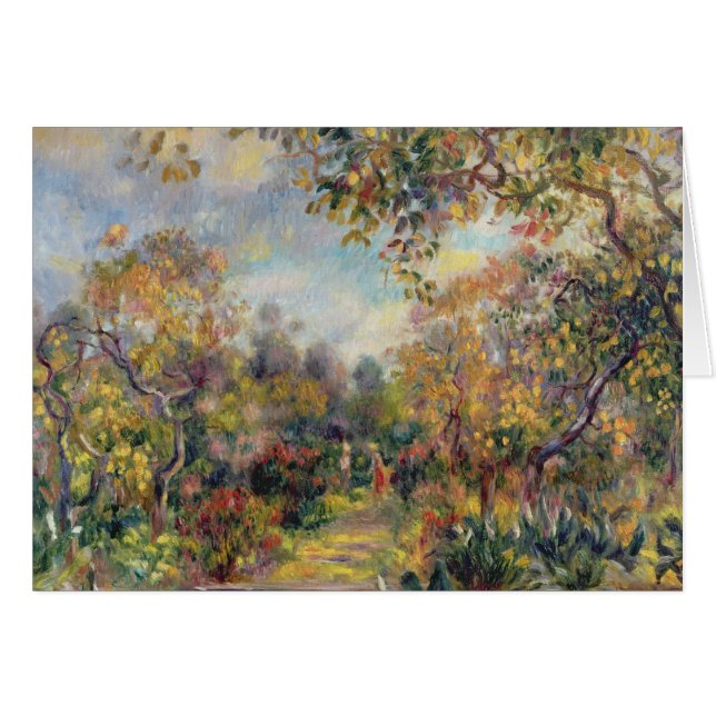 Pierre A Renoir | Landschap in Beaulieu (Voorkant Horizontaal)