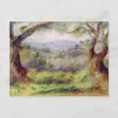 Pierre A Renoir | Landschap in Les Collettes Briefkaart (Voorkant)
