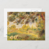 Pierre A Renoir | Landschap van het voorjaar Briefkaart (Voorkant / Achterkant)