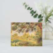 Pierre A Renoir | Landschap van het voorjaar Briefkaart (Staand voorkant)