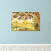 Pierre A Renoir | Landschap van het voorjaar Canvas Afdruk (Insitu (Houten vloer))