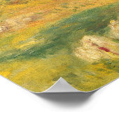 Pierre A Renoir | Landschap van het voorjaar Poster (Hoek)