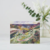 Pierre A Renoir | Landschap van Warhegemont Briefkaart (Staand voorkant)