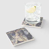 Pierre A Renoir | Le Moulin de la Galette Stenen Onderzetter (Zijkant)