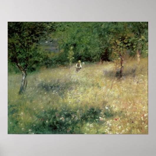 Pierre A Renoir | Lente in Chatou Poster (Voorkant)