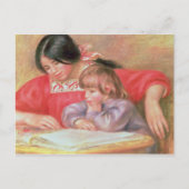 Pierre A Renoir | Leontine en Coco Briefkaart (Voorkant)