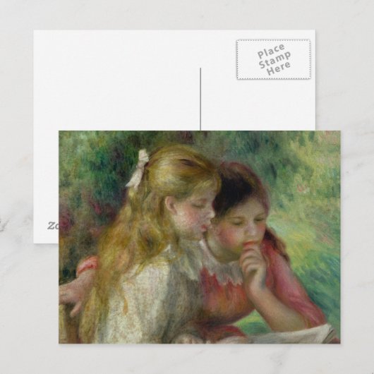 Pierre A Renoir | Lezing Briefkaart (Voorkant / Achterkant)