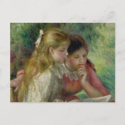 Pierre A Renoir | Lezing Briefkaart (Voorkant)