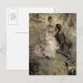 Pierre A Renoir | Lovers Briefkaart (Voorkant / Achterkant)