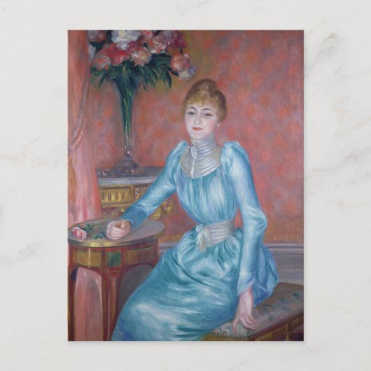 Pierre A Renoir | Madame de Bonnieres Briefkaart (Voorkant)