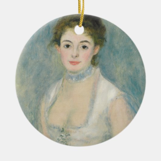 Pierre A Renoir | Madame Henriot Keramisch Ornament (Voorkant)