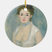 Pierre A Renoir | Madame Henriot Keramisch Ornament (Achterkant)