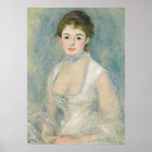Pierre A Renoir | Madame Henriot Poster (Voorkant)