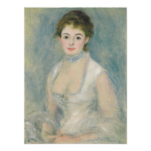 Pierre A Renoir | Madame Henriot Poster (Voorkant)
