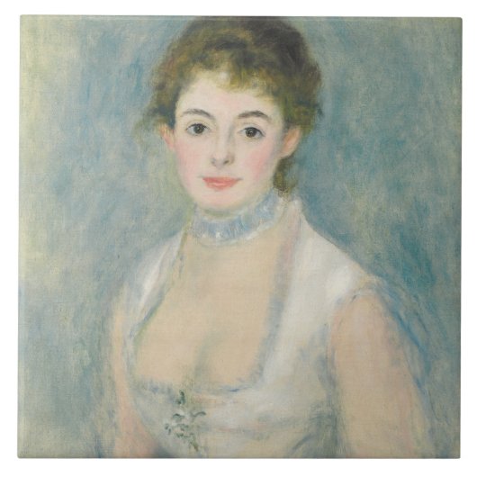 Pierre A Renoir | Madame Henriot Tegeltje (Voorkant)