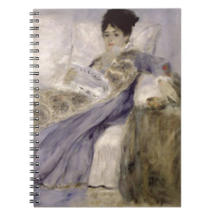Pierre A Renoir   Madame Monet op een sofa Notitieboek