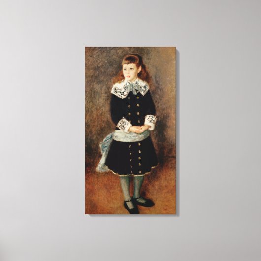 Pierre A Renoir | Marthe Berard Canvas Afdruk (Voorkant)