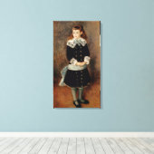 Pierre A Renoir | Marthe Berard Canvas Afdruk (Insitu (Houten vloer))