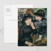 Pierre A Renoir | Meisjes in zwart Briefkaart (Voorkant / Achterkant)