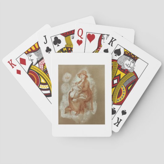 Pierre A Renoir | Moederschap Pokerkaarten (Achterkant)