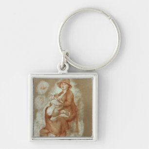 Pierre A Renoir Moederschap Sleutelhanger