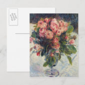Pierre A Renoir | Moss-Rozen Briefkaart (Voorkant / Achterkant)