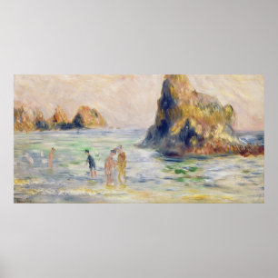 Pierre A Renoir   Moulin Huet Bay, Guernsey Poster