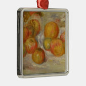 Pierre A Renoir | Nog steeds leven met appels Metalen Ornament (Rechts)