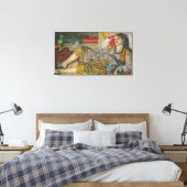 Pierre A Renoir | Olympia Canvas Afdruk (Insitu (Slaapkamer))