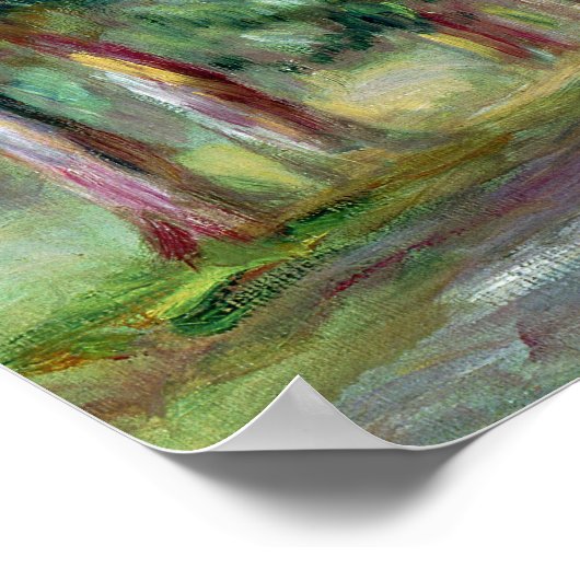 Pierre A Renoir | Pad in hout Poster (Hoek)