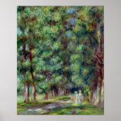 Pierre A Renoir | Pad in hout Poster (Voorkant)