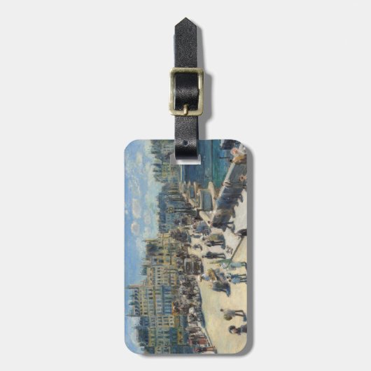 Pierre A Renoir | Pont Neuf, Parijs Bagagelabel (Voorkant verticaal)