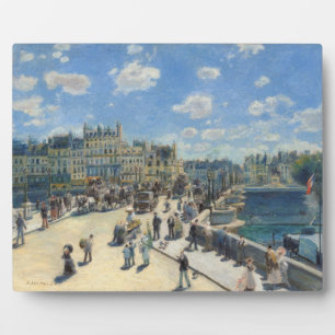 Pierre A Renoir Pont Neuf, Parijs Fotoplaat