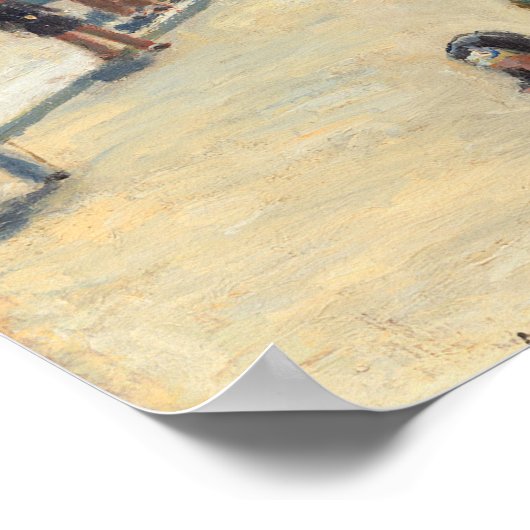 Pierre A Renoir | Pont Neuf, Parijs Poster (Hoek)