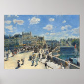 Pierre A Renoir | Pont Neuf, Parijs Poster (Voorkant)