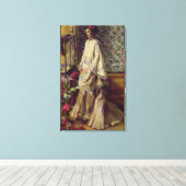 Pierre A Renoir | Portret Rapha Canvas Afdruk (Insitu (Houten vloer))