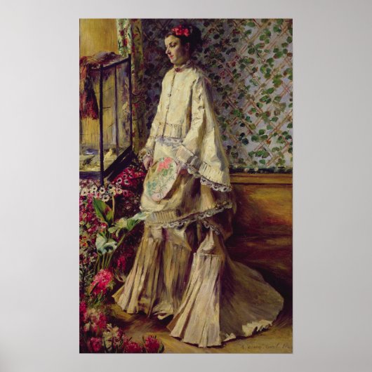Pierre A Renoir | Portret Rapha Poster (Voorkant)