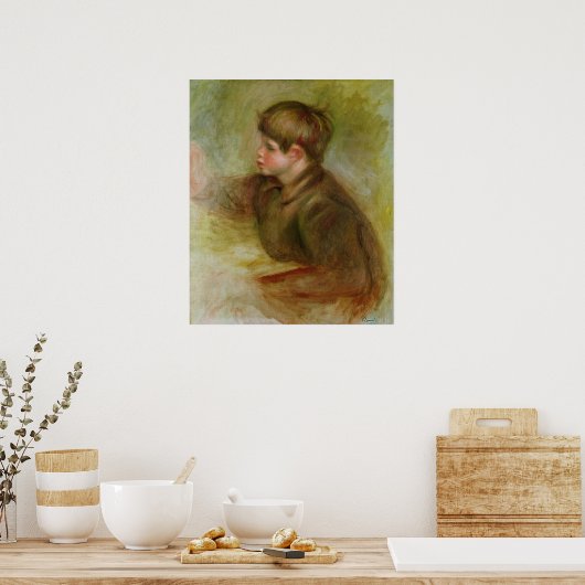 Pierre A Renoir | Portret van Coco Poster (Keuken)