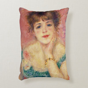 Pierre A Renoir Portret van Jeanne Samary Accent Kussen