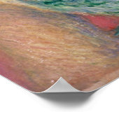 Pierre A Renoir | Portret van Jeanne Samary Poster (Hoek)