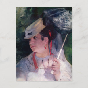 Pierre A Renoir Portret van Lise Briefkaart