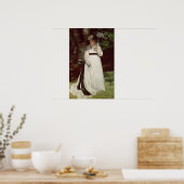 Pierre A Renoir | Portret van Lise Poster (Keuken)