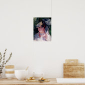 Pierre A Renoir | Portret van Lise Poster (Keuken)