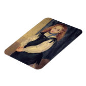 Pierre A Renoir | Portret van Mademoiselle Legrand Magneet (Linkerzijde)