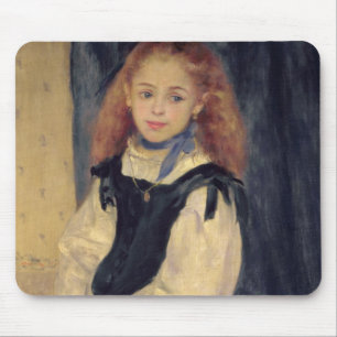 Pierre A Renoir   Portret van Mademoiselle Legrand Muismat